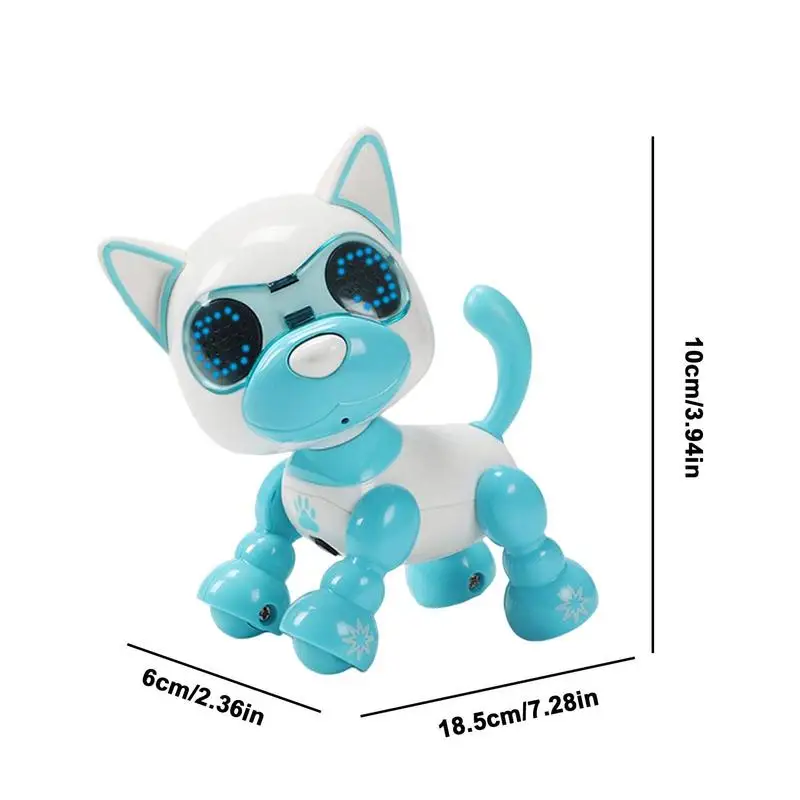 Electronic Animal Pets Robot Dog Voice Toys Music Song Toy For Kids RC Toys Birthday Electronic Pets Gifts For Boys Girls