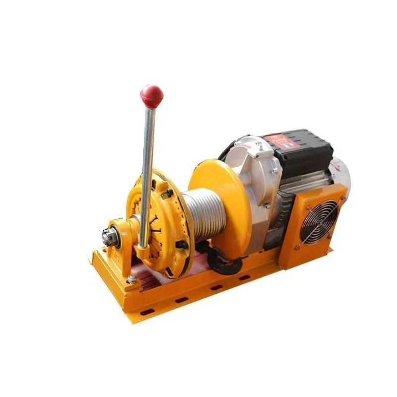 

Good 220V 380V 30m 60m 1500kg Hoisting Wire Rope Motor Electric Winch Clutch