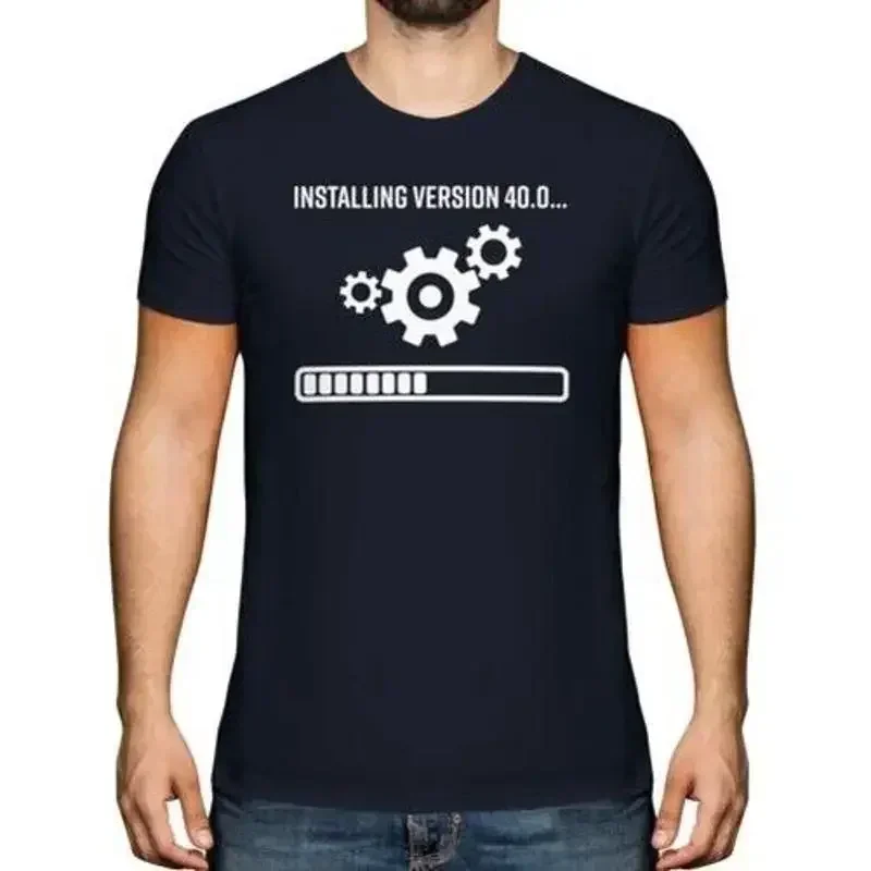 Installation Version 40.0 Lustig 40TH Geburtstagsgeschenk Herren Top