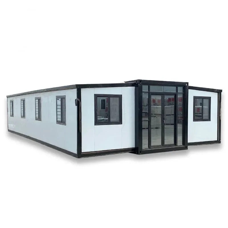 20Ft 40Ft Mobile Folding Prefab House Expandable Container House for Sale Prefabricated Tiny Homes with Bathroom and Kitchen