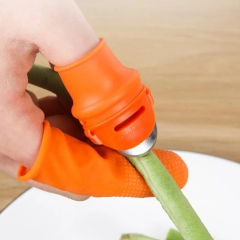 Kitchen Vegetable Picking Artifact Peeling Vegetables Peeling Beans Nail Clipper Agricultural Nail Selection Vegetables Peeling
