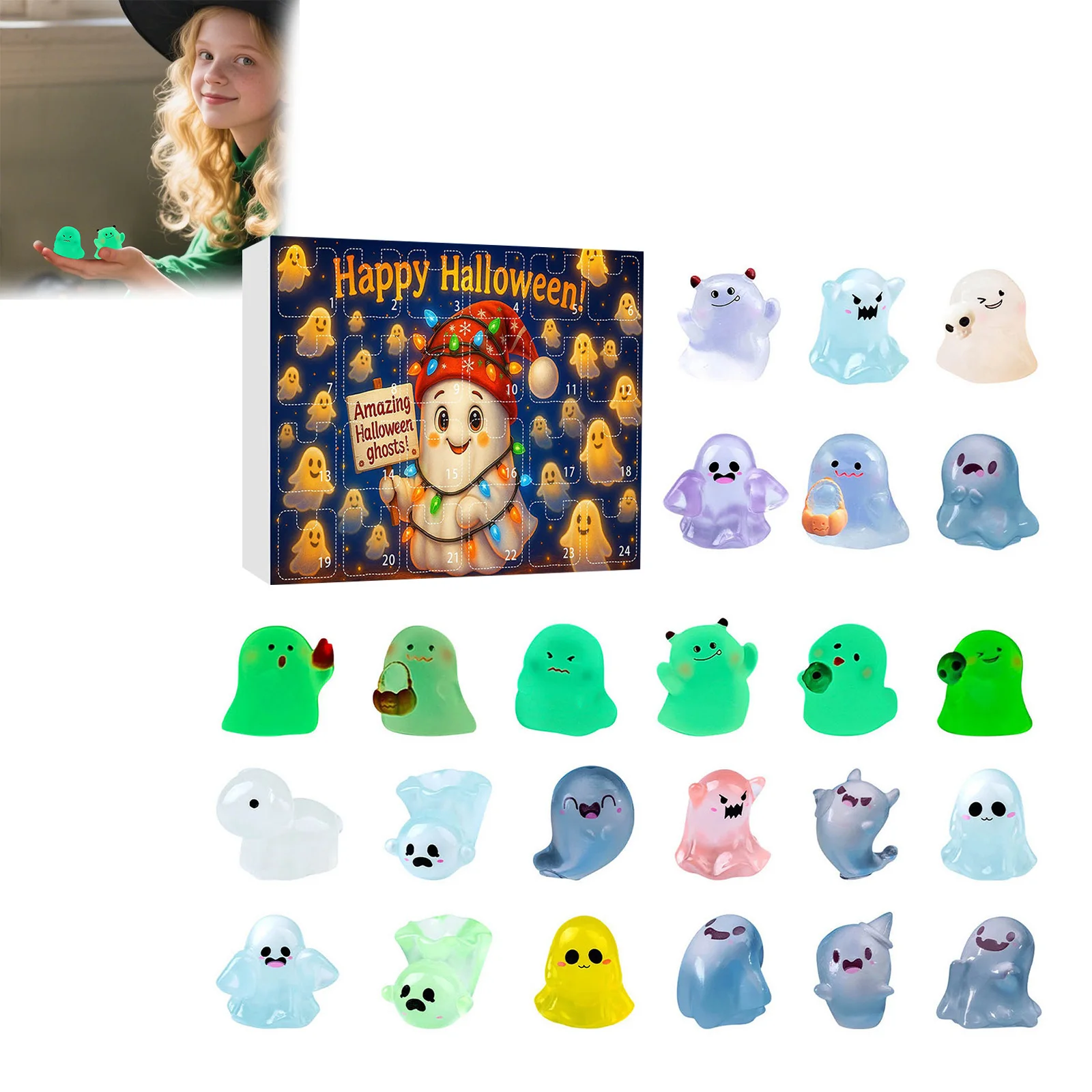 Teacher Timer Clock Glow In The Dark Halloween Advent Calendar Mystery Desktop Ornament Advent Calendar Mechanical Stopwatch