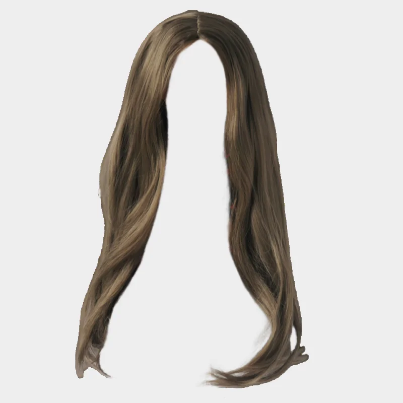 JD028B All Sizes Long Mid Parting Curly BJD Synthetic Mohair Wig For 1/12 1/6 1/4 1/3 Doll Hair YOSD MSD SD  Blythes Accessories