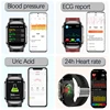2025 AI 진단 ECG 건강 스마트 워치 남성 혈압 지질 요산 NFC 공기 펌프 에어백 건강 Smartwatches 여성 IOS 용 4