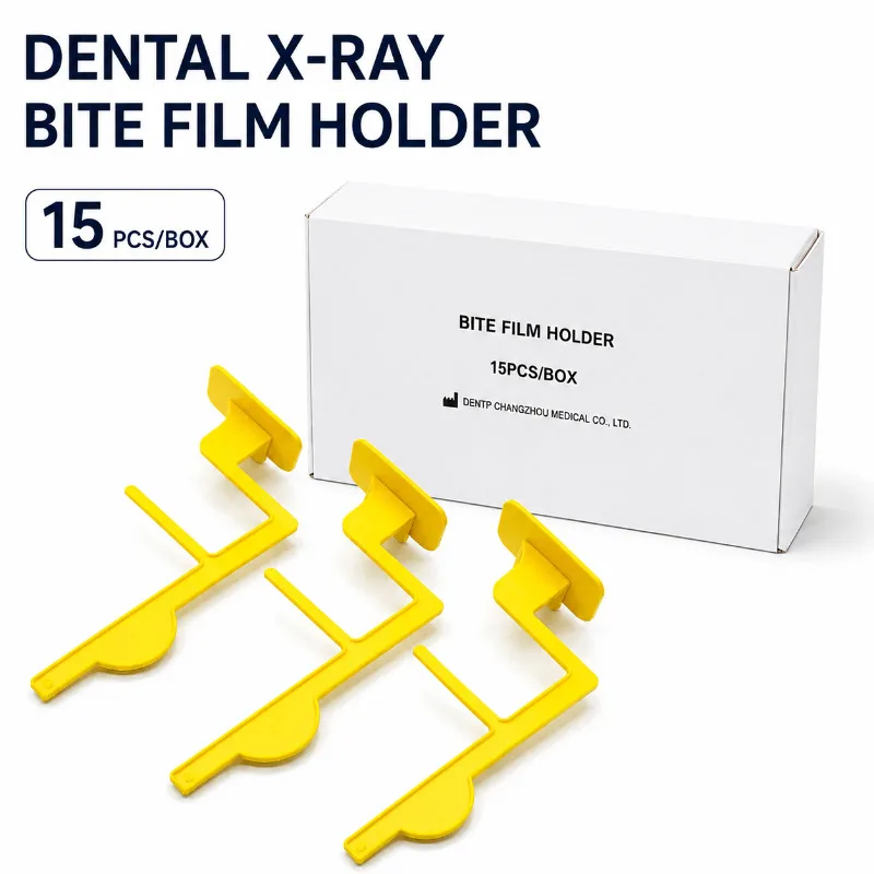 15Pcs/Box Dental Lab X-Ray Film Holder X-Ray Bitewing Bite Film Holder Oral Cavity Repair Plastic Material Imaging Accessories
