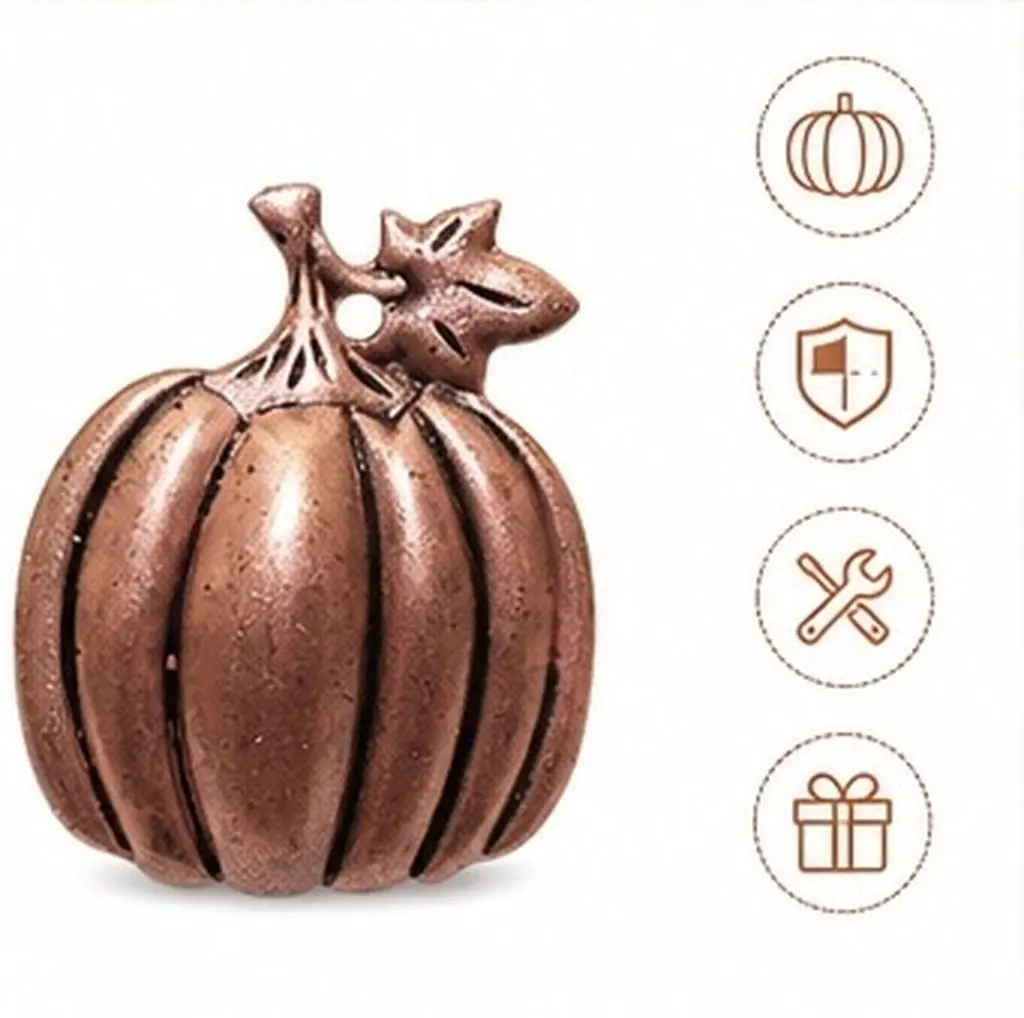 Pumpkin Napkin Ring Alloy Buckle Decorative Halloween Thanksgiving Fall Table Setting Napkin Holder Napkins Rings