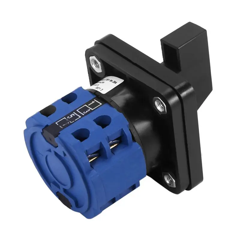 DT39 2X 660V 20A 4-Position 2 Pole Rotary for Cam Changeover Switch, Universal Electric Motor Reversing Selector Switch