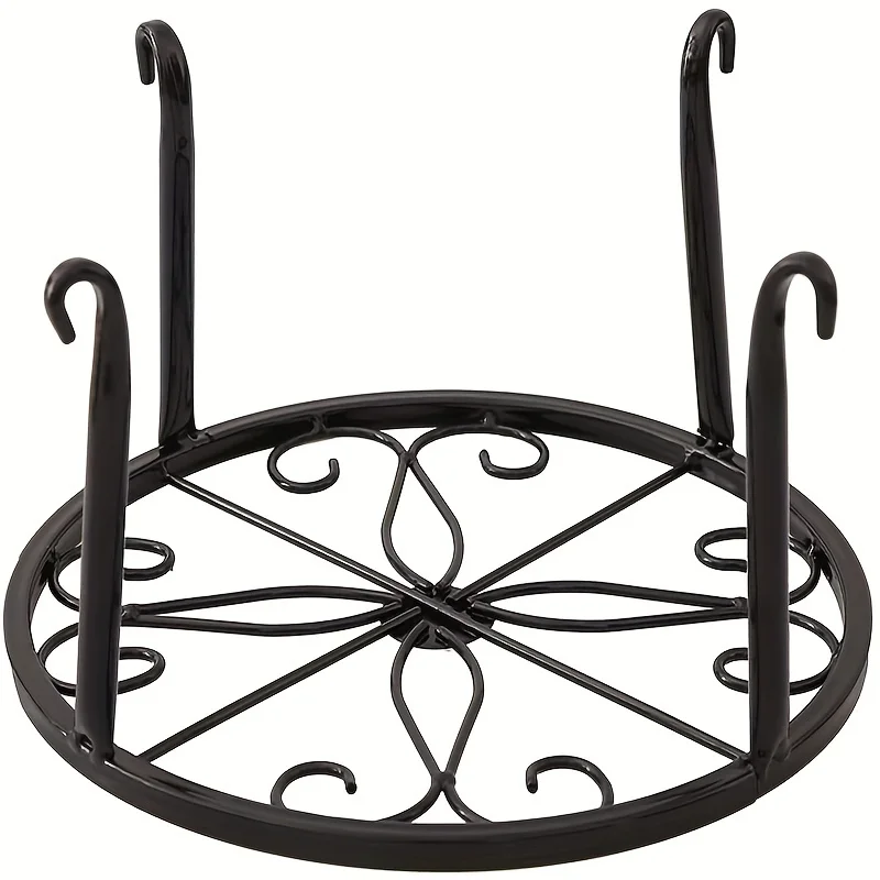 1pcs Heavy Duty Metal Rustproof Iron Plant Stand - Perfect for Indoor/Outdoor Garden Planters & Pots!