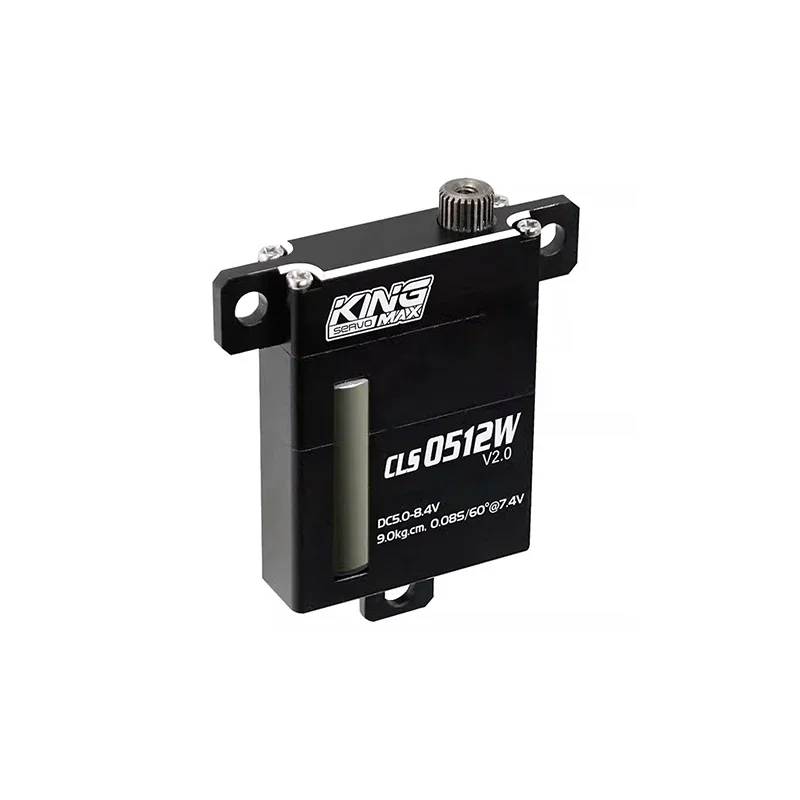 KINGMAX CLS0512W 9kg.cm CLS0911W 11kg.cm Full CNC Aluminium Hulls and Structure High Performance Digital High Voltage Wing Servo