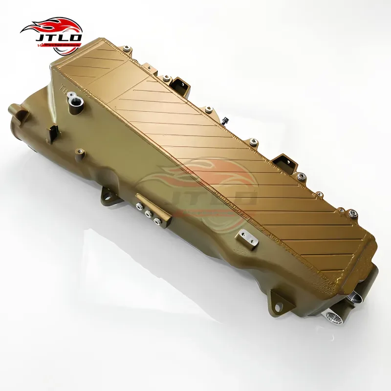 Semi-Cast Aluminum B58TU Gen 2 Intake Manifold with Intercooler Fuel Rail Port Injection for Toyota GR Supra A90A91 BMW