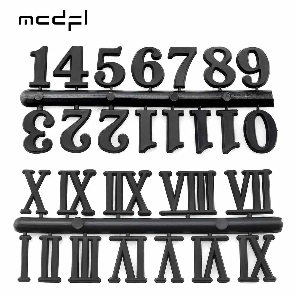MCDFL-Reloj de pared con números romanos, reloj mecánico Digital con números arábigos, herramientas de maquinaria de envío gratuito para relojero, juego de reparación