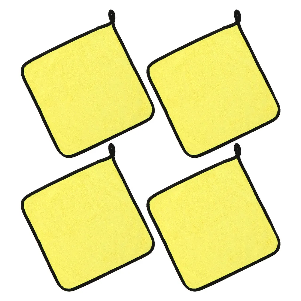 

4PCS Pet Absorbent Towel Soft Drying Shower Guinea Pig Washcloth Bath Reusable Small Animal Dog Rabbit SkinFriendly Grooming