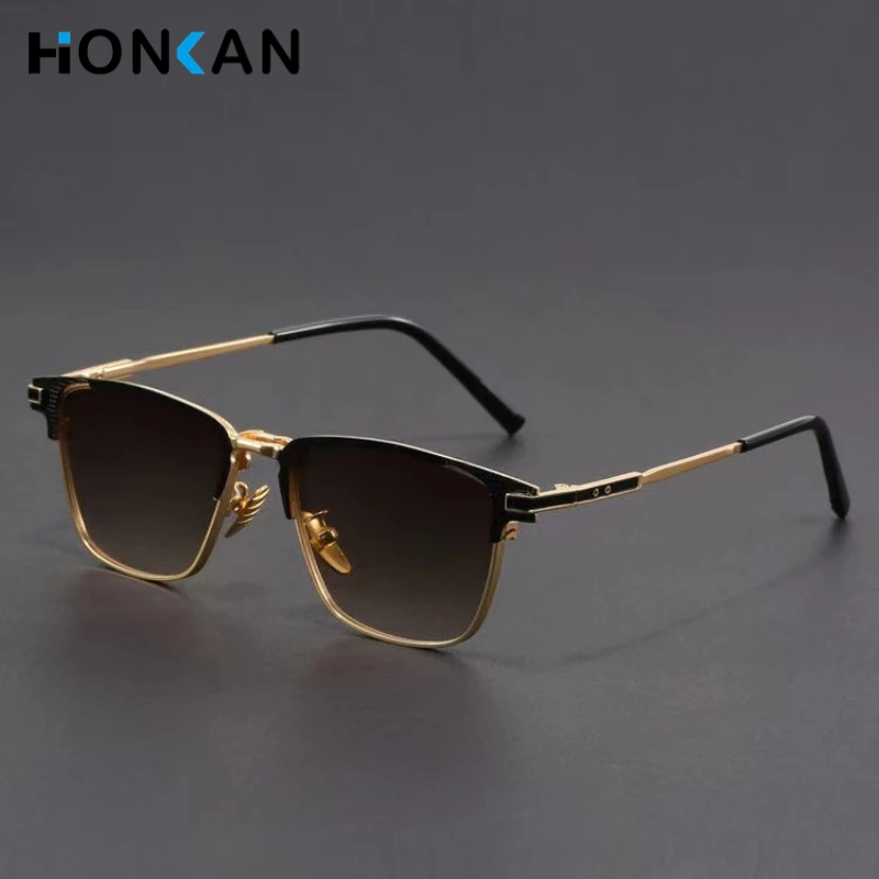 

Fashion Metal Square Sunglasses UV400 Sunglasses Man Woman Luxury Brand Designer Sun Glasses Male Retro Outdoor Eyeglasses