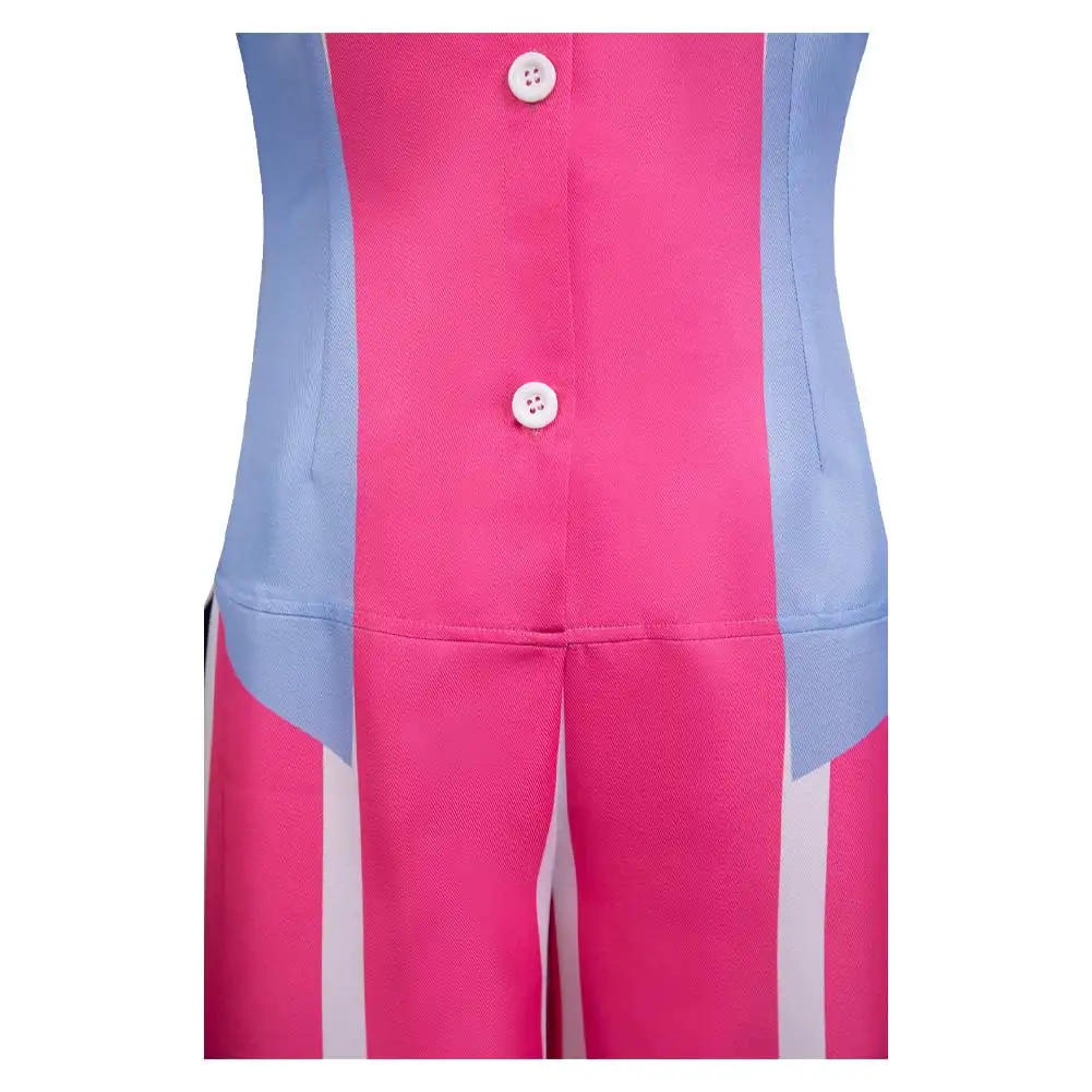 Fizzarolli Cosplay Fantasia Costume Disguise for Adult Women Jumpsuit Gloves Hat Female Roleplay Outfits Halloween Carnival Suit