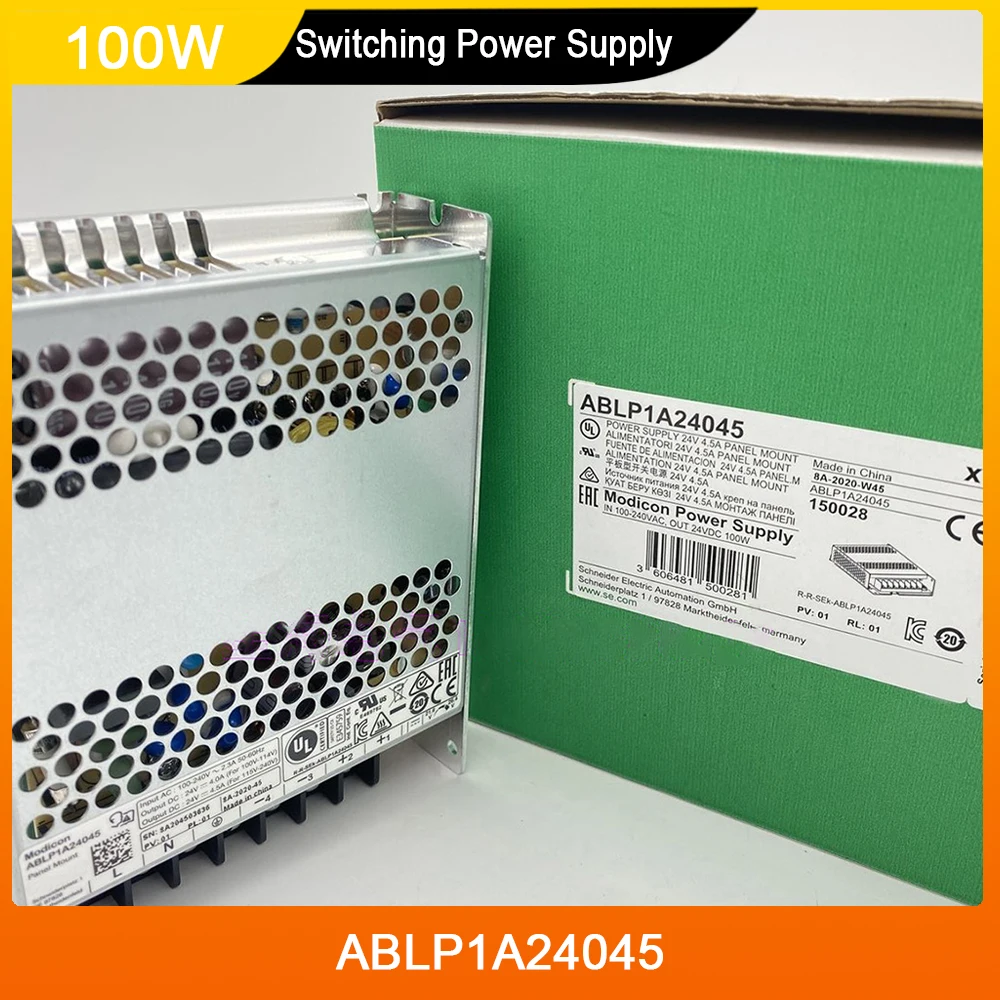 

ABLP1A24045 Импульсный источник питания 100 Вт, 24 В постоянного тока, симплексный выход переменного/постоянного тока
