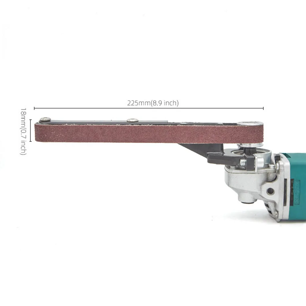 Imagem -02 - Modificado Angle Grinder para Modelo 100 Sand Belt Machine Grinder Converter Woodworking Power Tool Parts