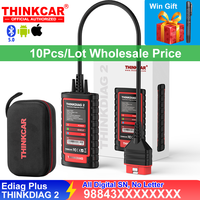 THINKCAR THINKDIAG 2 KINGBOLEN Ediag Plus Car Diagnostic Tools ECU Coding Bi-directional  Test CAN FD All System OBD Scanner