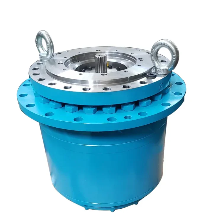 Hydraulic winch gearbox driven power transmission reducer for concrete mixer