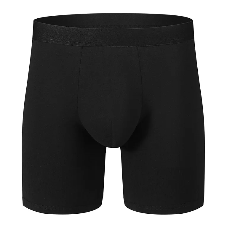 5 Pcs Solid Color Basic Men's Plus Size Boxers Underwear Comfortable Fashionable Teenagers Multi-piece Matching Underwear 2025
