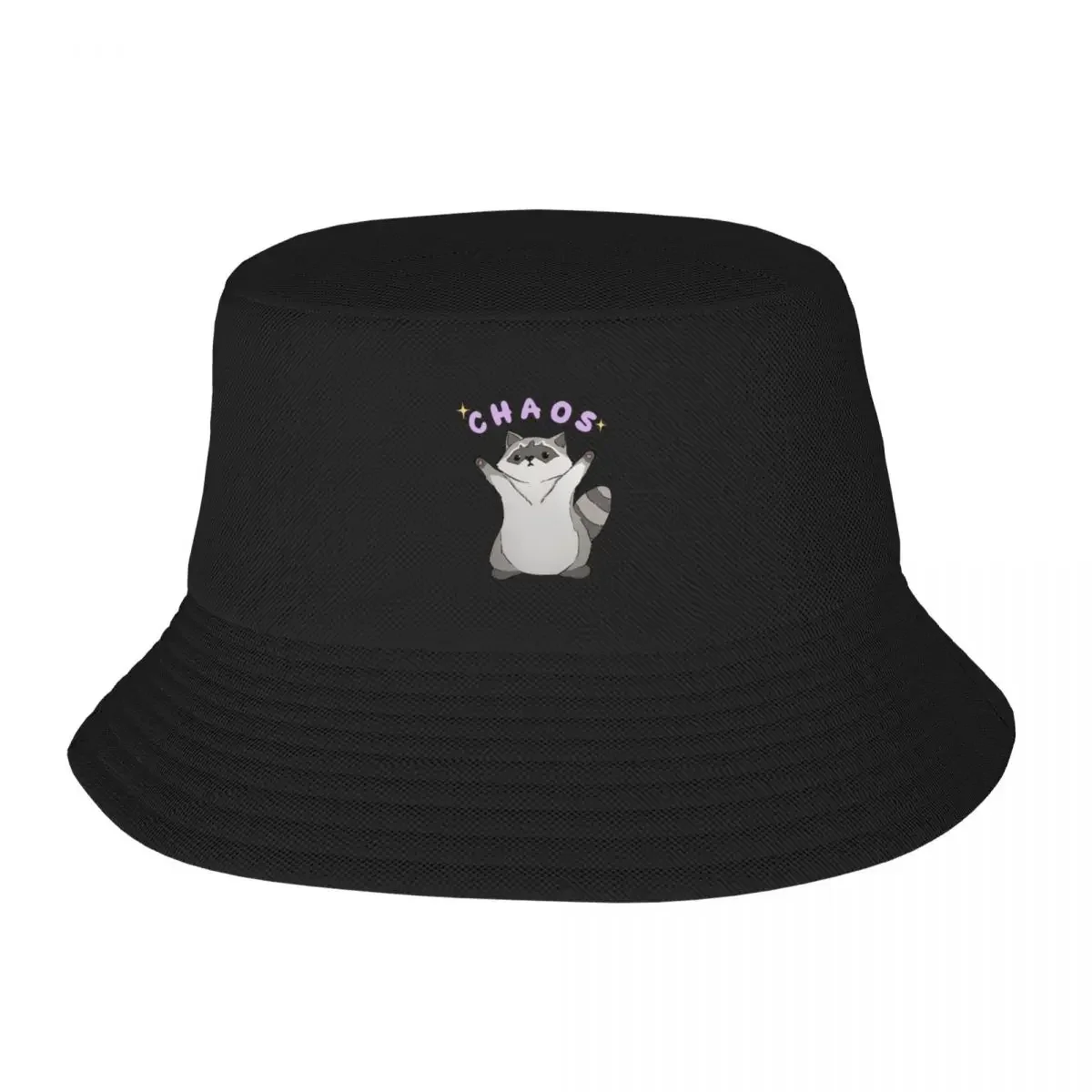 Raccoon Chaos Bucket Hat tea Hat Brand Man cap Cap Man Luxury Woman Men's