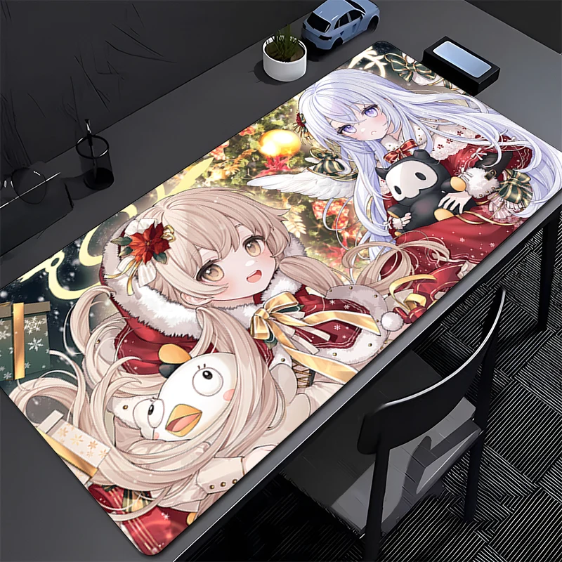 

Mouse Pad anti-slip Durable Extended Desk Mat Offices Accessories Cute Keyboard Pad Anime Kawaii Girl Mouse Mat Tapis De Bureau