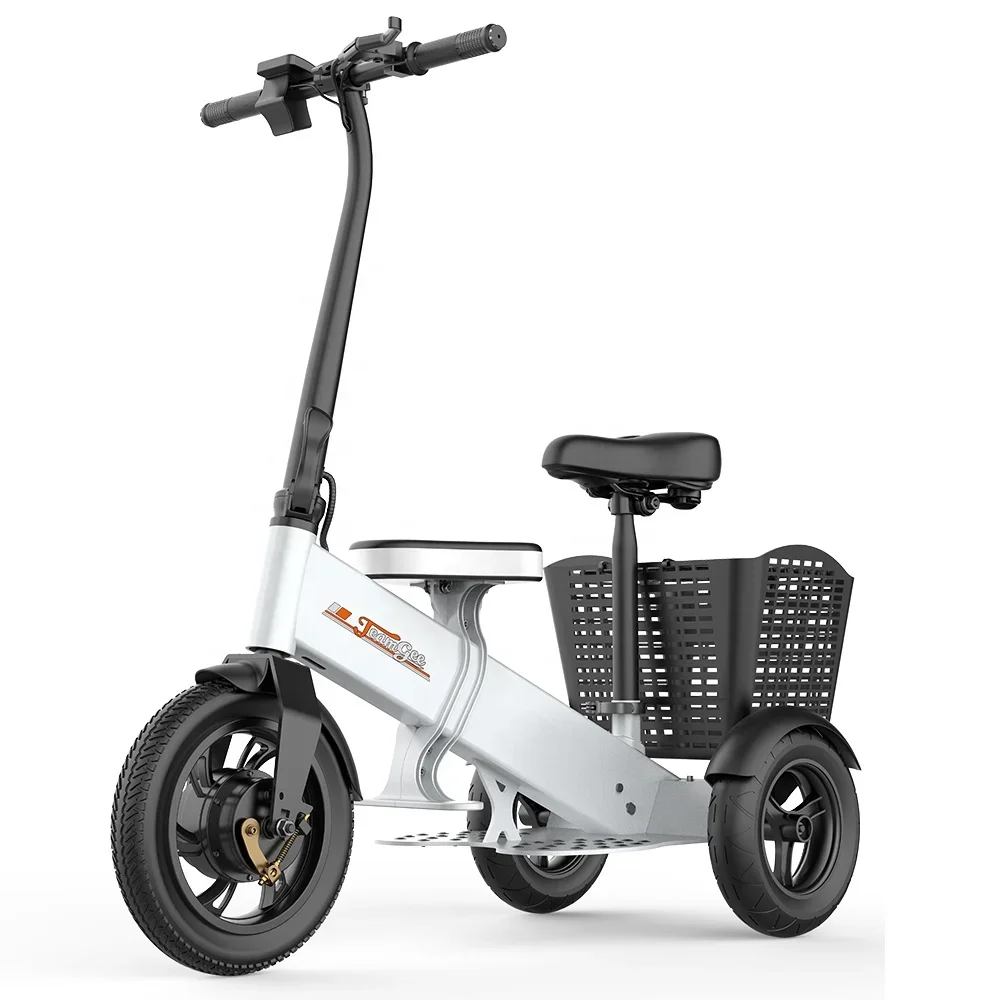 Factory wholesale folding mobility scooter senior tricycle Three wheel electric scooter for adult elder with seat