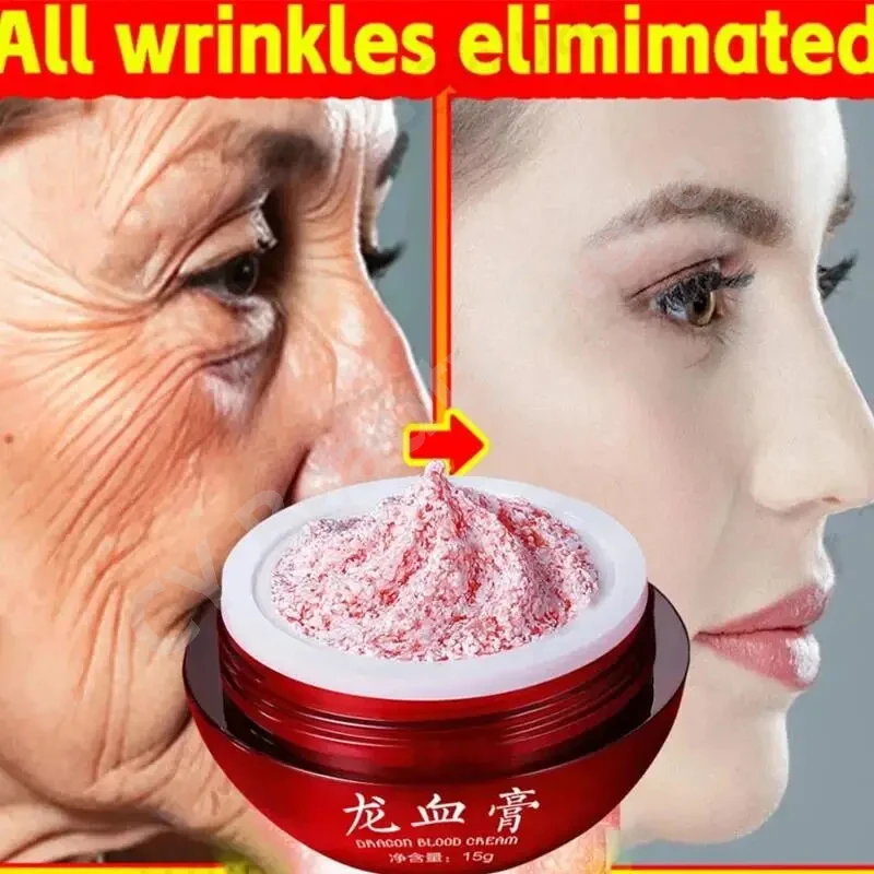 

Dragon Blood Cream Wrinkle Removal Facial Serum Rejuvenation Lift Firming Anti-aging Whitening Invisible Pores Beauty Skin Care