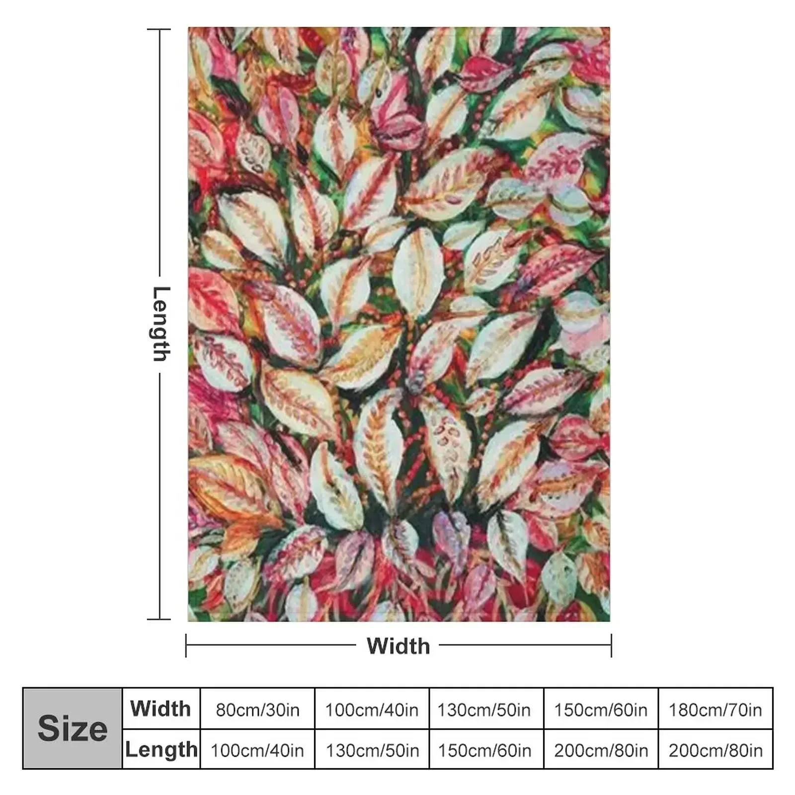 Favourite Artist - Seraphine Louis - Feuilles Throw Blanket Weighted blankets ands Blankets