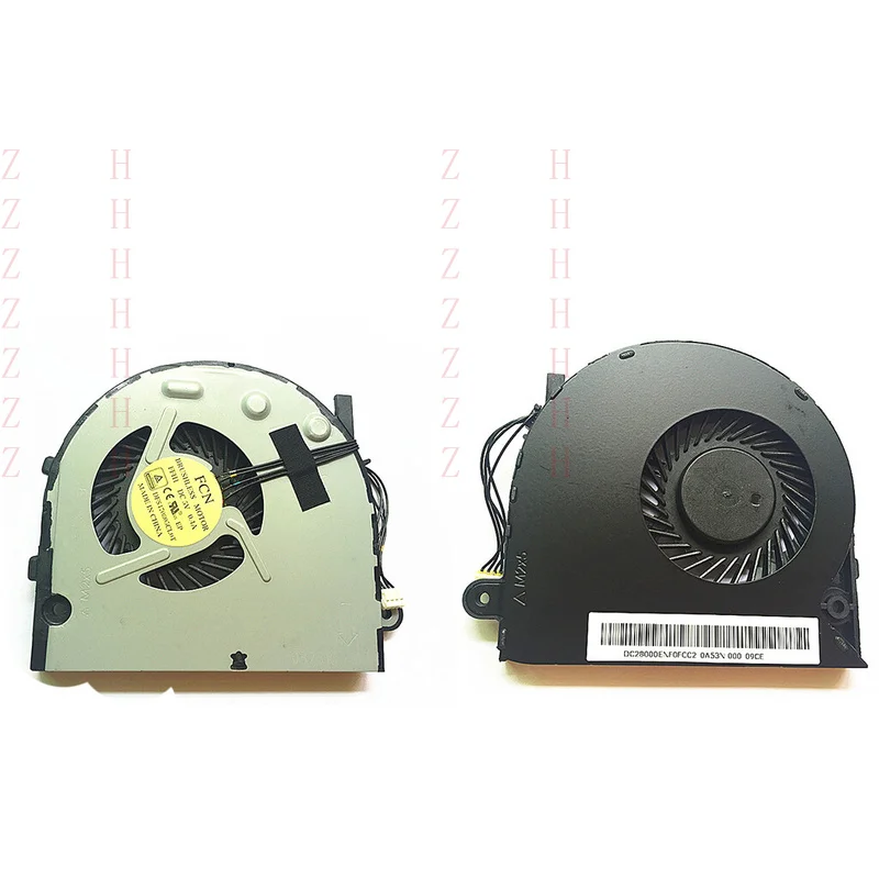 

ZZHH ДЛЯ Lenovo Ideapad 110-15ISK 110-15IBR Вентилятор охлаждения процессора DC28000ENF0 DFS470805CL0T