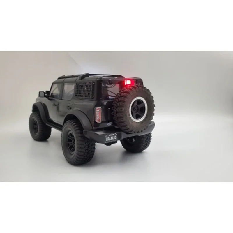 TRX4M LED High Tail Light Spare Tire Rack Brake Lamp for 1/18 RC Crawler Car Traxxas TRX4-M Bronco Upgrade Parts