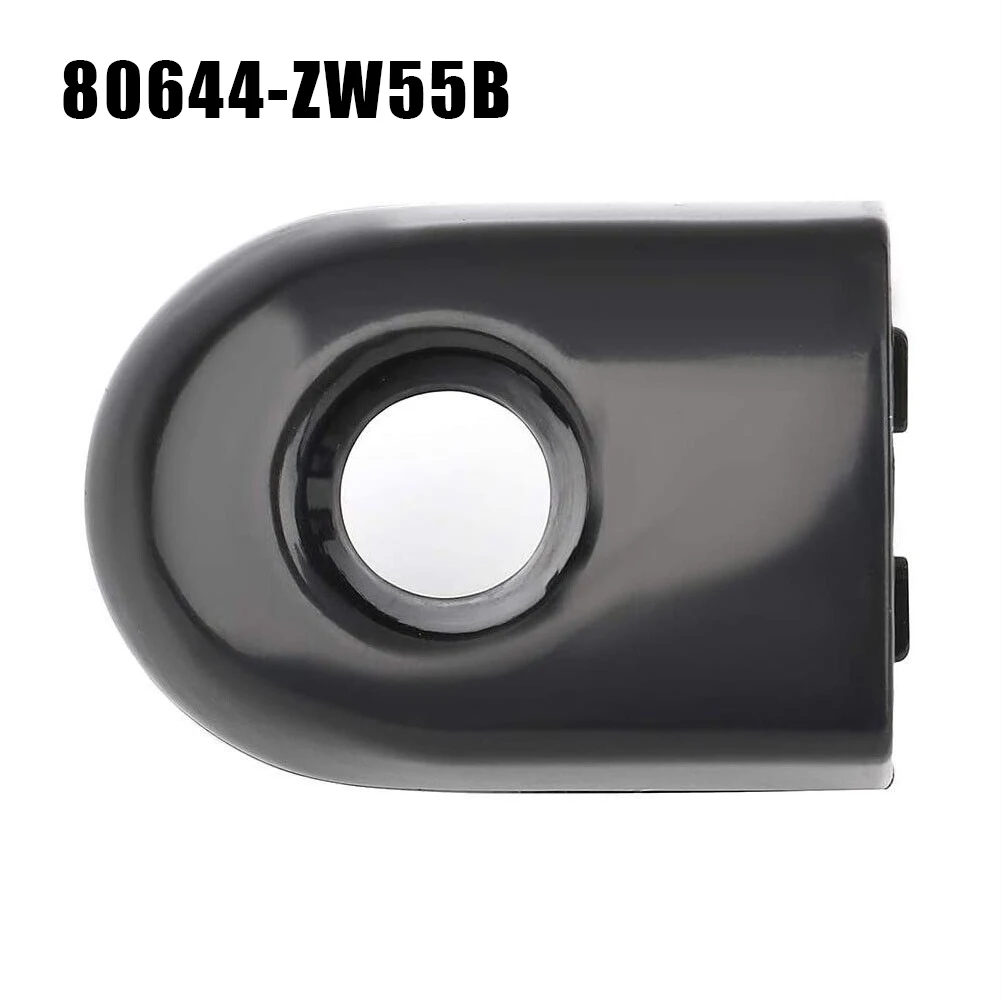 1xFront Left Door Handle Cap For Nissan Tiida Versa 2007 2008 2009 2010 2011 2012 80644-ZW55B Plastic Door Handle Cap Black Use