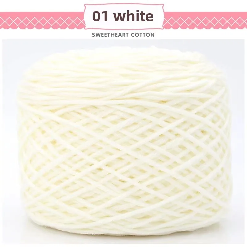 Fashion 8 Ply Milk Cotton Yarn Crochet Knitting Scarf Sweaters Carpet High-grade Fluffy Acrylic Thread Soft Smooth Warm 200g/pcs