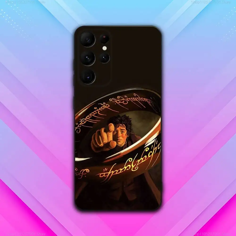 Film De L-Lords R-Rings Voor Samsung S30, S25, S24, S23, S22, S21, S20, Fe, Lite, 5G, Ultra, Plus, Zwart Telefoon Case Ultradunne