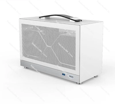 

Portable ITX Carry Case Mini A4 Dense Mesh S300 Compact Desktop PC Chassis