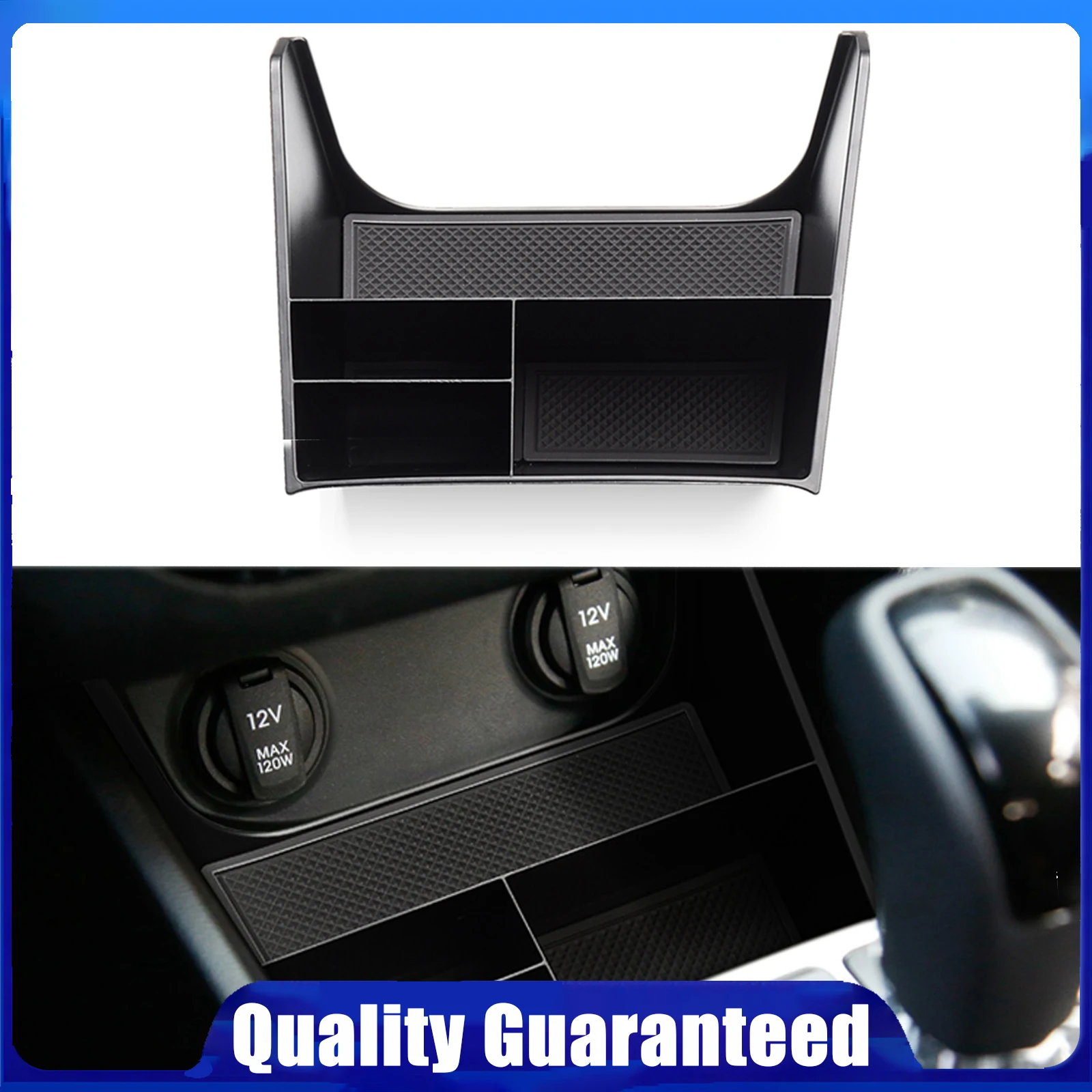 Car Center Console Storage Box Accessories Central Tray Organizer Tidying For Hyundai Creta 2014-2018 IX25