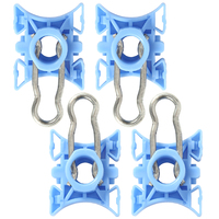 4PCS Window Lift Sliding Pivot Regulator Lifter Clips for Volvo 740 940 960 S80 XC70 XC90 V70 S60