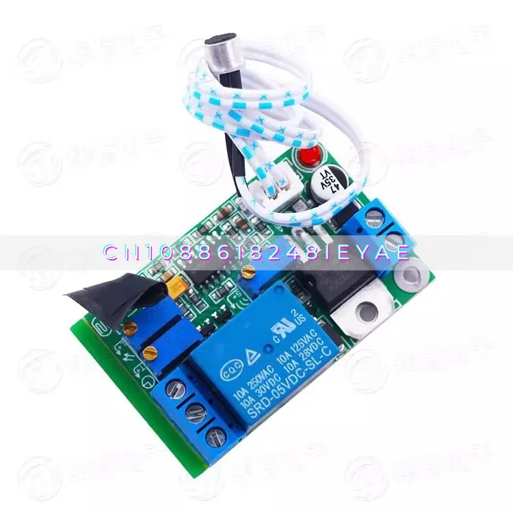 Sound and Light Control/voice Control Relay Switch Control Module, Induction Switch, Adjustable Delay 12V/24V