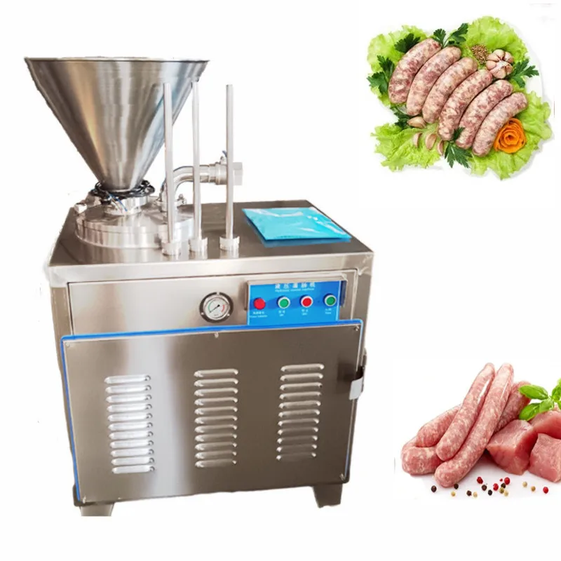 Professional Cheap Hydraulic Enema Sausage Stuffing Machine/ Sausage Filling Machine Ham Filler For Sale