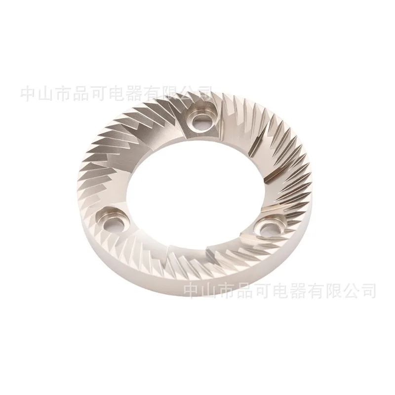 Suitable For Coffee Grinder, 64mm Flat Burr Set, Stainless Steel Grinding Disc Replacement Parts