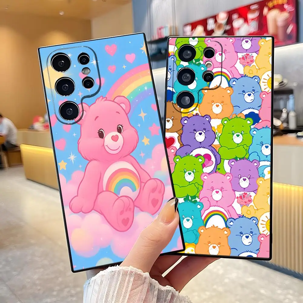 C-Care-BearsES Phone Case For Samsung S26 S25 Edge S24 S23 S22 Ultra Plus Fe A57 A37 A17 A56 5G Silicon Cover