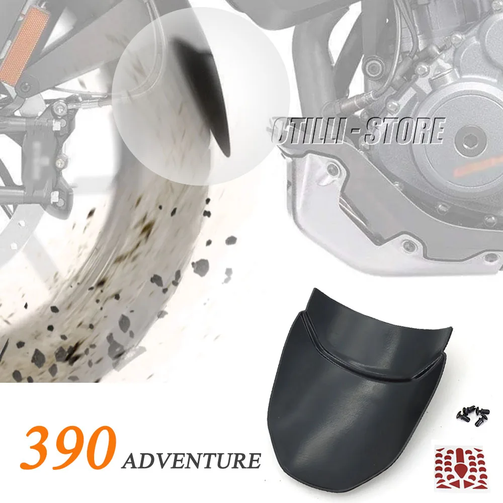 

New For KTM 390 Adventure 2020 2021 2022 Motorcycle Accessories Front Fender Rear Mudguard Extender Hugger Extension
