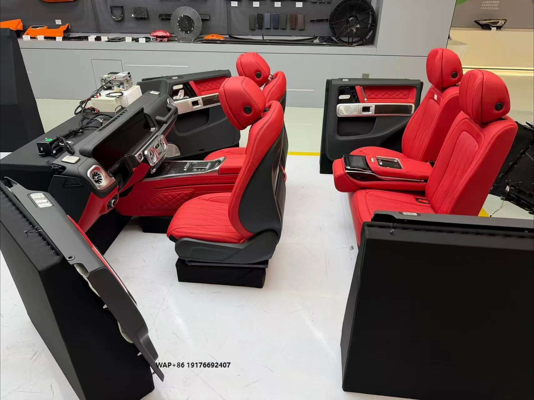 2026 Newest Car Interior Custom Upgrade Luxury Full Kit for Benz G-Class W463 g Wagon G300 G350 G500 G550 G63 W464 W447