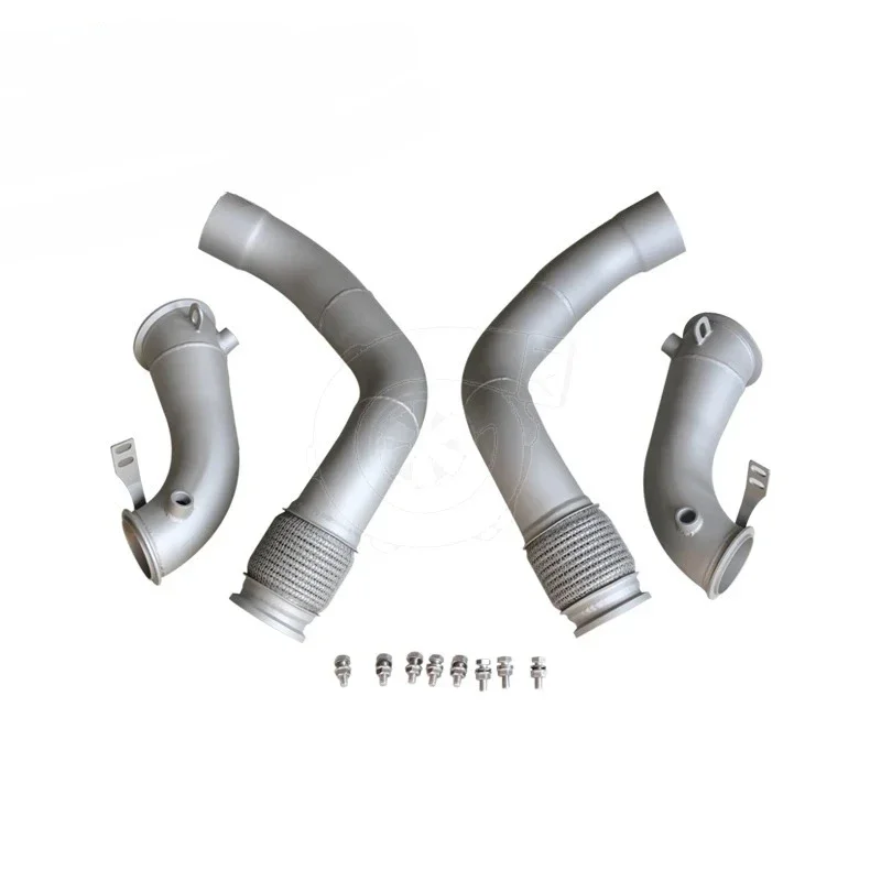 Exhaust Downpipe For BM W M5 F90 M8 MF91/F92/F93 S63 Engine With Ceramic Coating