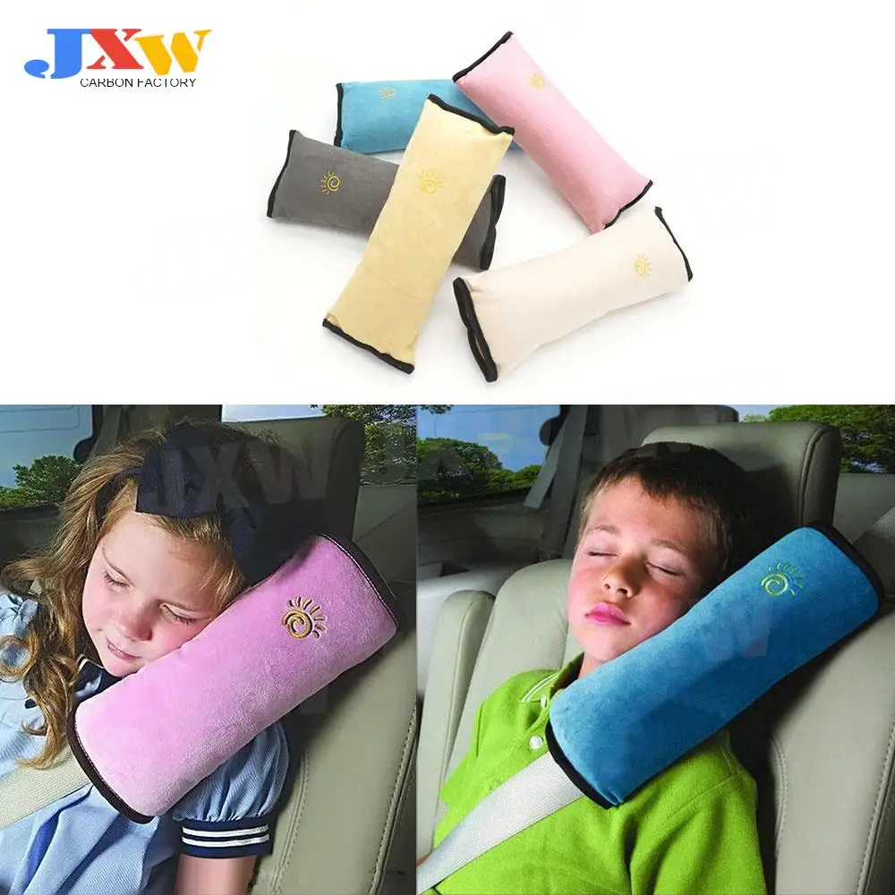 Car Child Safety Seat Belt Pillow Shoulder Strap Pad Cushions Head Supports Kids For Universal Car Child Side Sleeper Pro Pillow