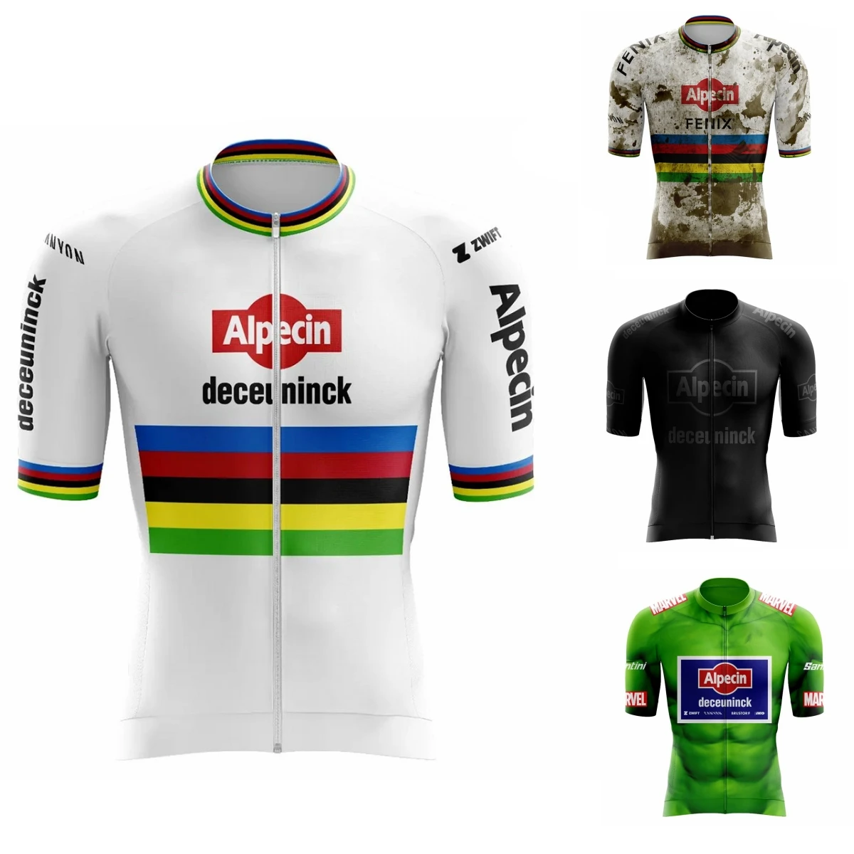 2024 White Cycling Jersey TEAM UAE Bike Vest Maillot Men Women Quick Dry Ropa Ciclismo Bicycle Jersey T-shirt