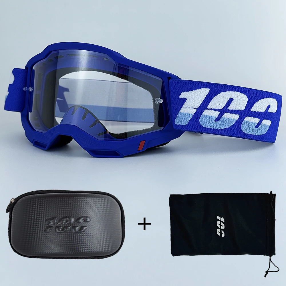 مجموعة دراجة نارية نظارات الرجال موتوكروس نظارات خوذة MX موتو الترابية دراجة ATV التزلج الرياضة في الهواء الطلق الزجاج سكوتر Googles Googles حقيبة #3