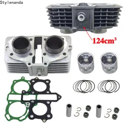 Motorcycle Cylinder Kit 44mm 47mm pin 13mm For Honda CB125 TWIN CA125 CB125T CBT125 CM125 244FMI 247FMJ 125cc Upgrade 150cc