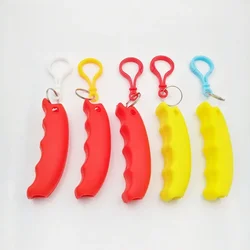 1pc Silicone Bag Carrying Handle Bag holder Handbag Basket Shopping Bag Grip Hand Tool Kitchen with Plastic buckle