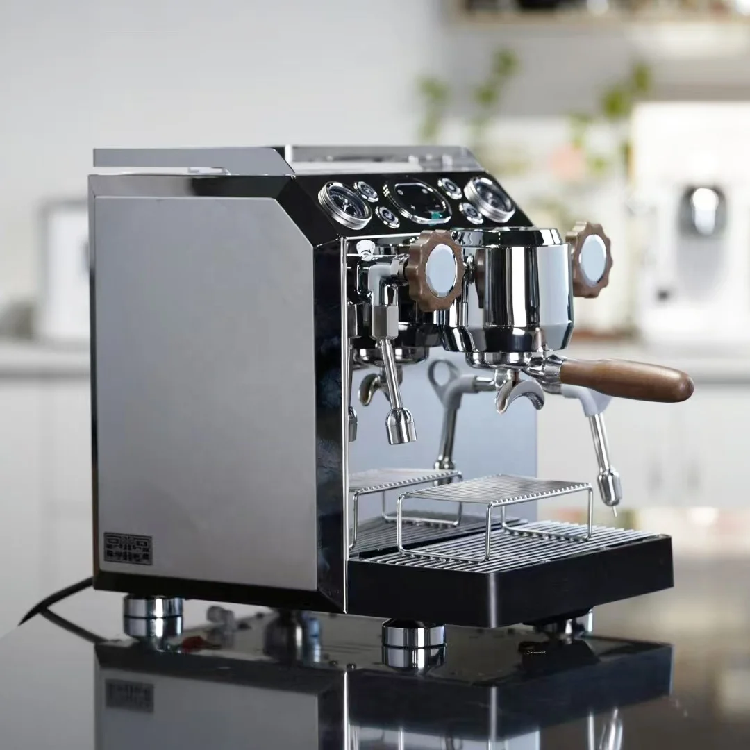 Customized Temperature Control System Pre-soaking 58mm Commercial Extraction Head Espresso Coffee Maker Machine