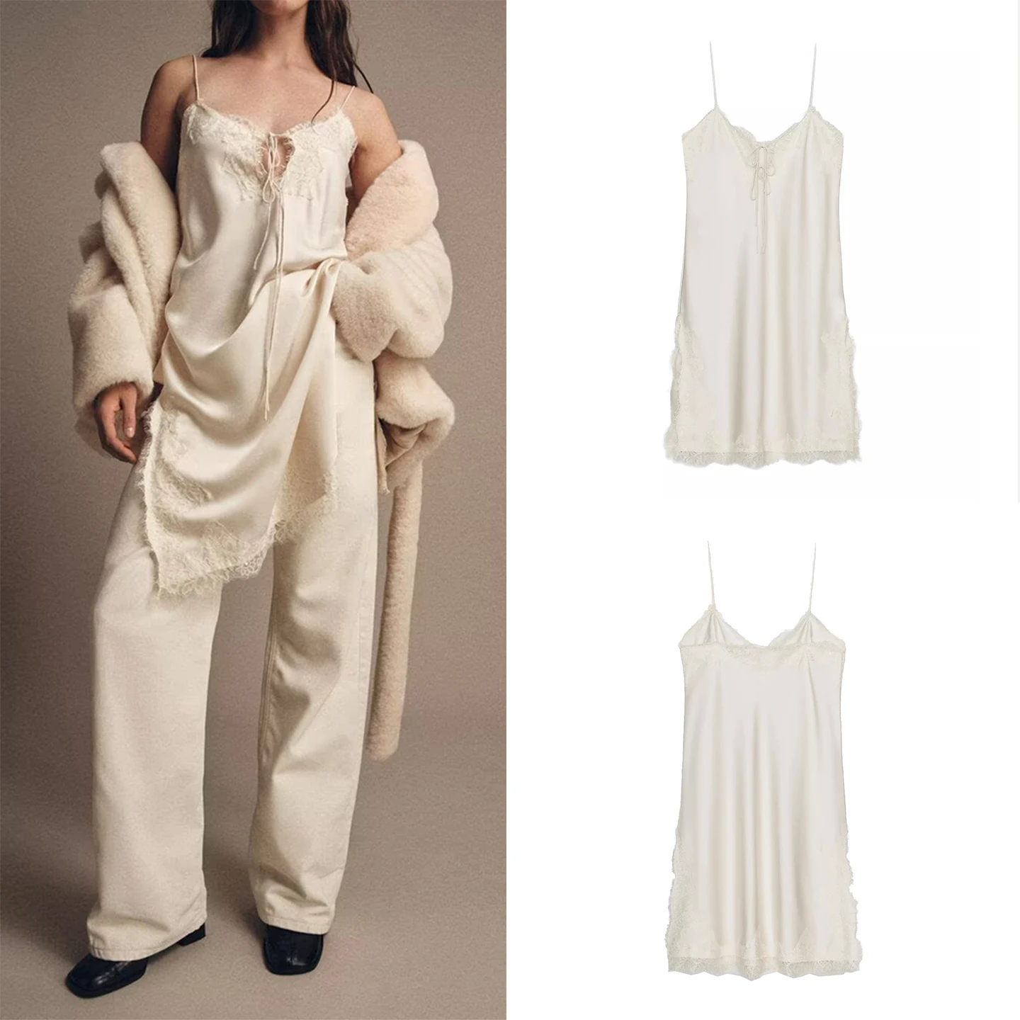 Z مثير الدانتيل حزام الدكتور عقدة التعادل الخصر Ele Sle المرأة الصيف عادية Faion Dr 2025 وصول جديد